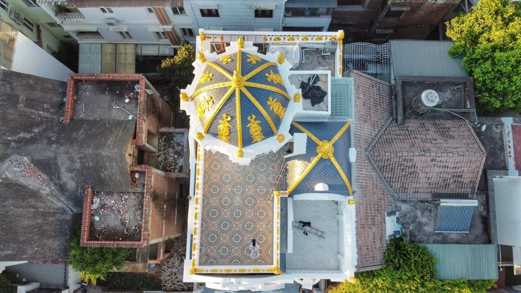 BÁN BIỆT THỰ VIỆT HƯNG 167M2- 6 TẦNG THANG MÁY - MẶT PHỐ, VIEW TRƯỜNG MARIE CURIE - 72 Ty