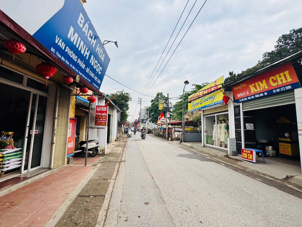 LÔ GÓC 92M² MAI LÂM – Ô TÔ TRÁNH - KINH DOANH SẦM UẤT – SẴN NHÀ C4 CHO THUÊ – 3 BƯỚC RA HỒ ĐIỀU HOÀ