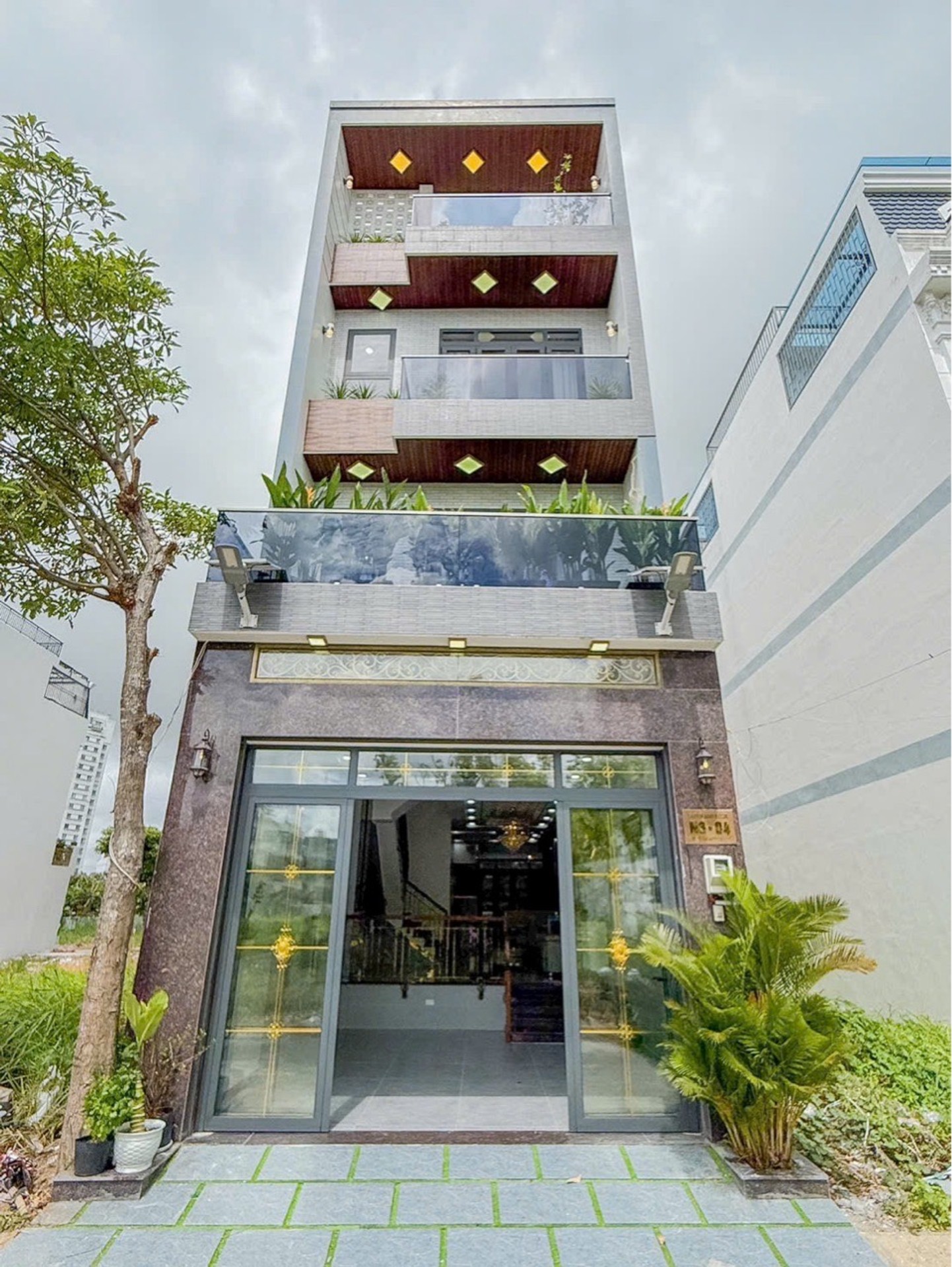 Bán nhà riêng 4 tầng có thang máy tại khu dân cư Anh Tuấn, Nhà Bè, diện tích 85m2