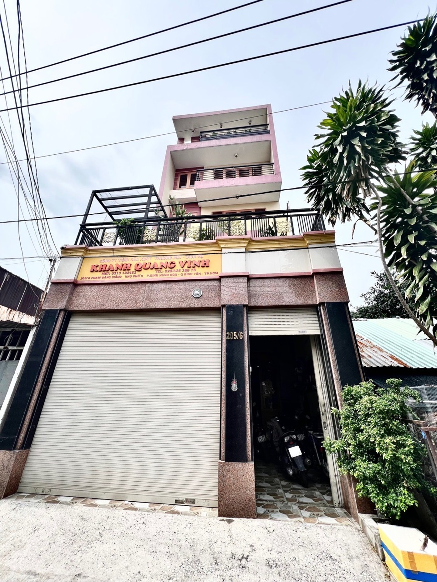 BÁN NHÀ PHẠM ĐĂNG GIẢNG, BÌNH TÂN – 120M² – NGANG 6M – 5 TẦNG – 12 TỶ