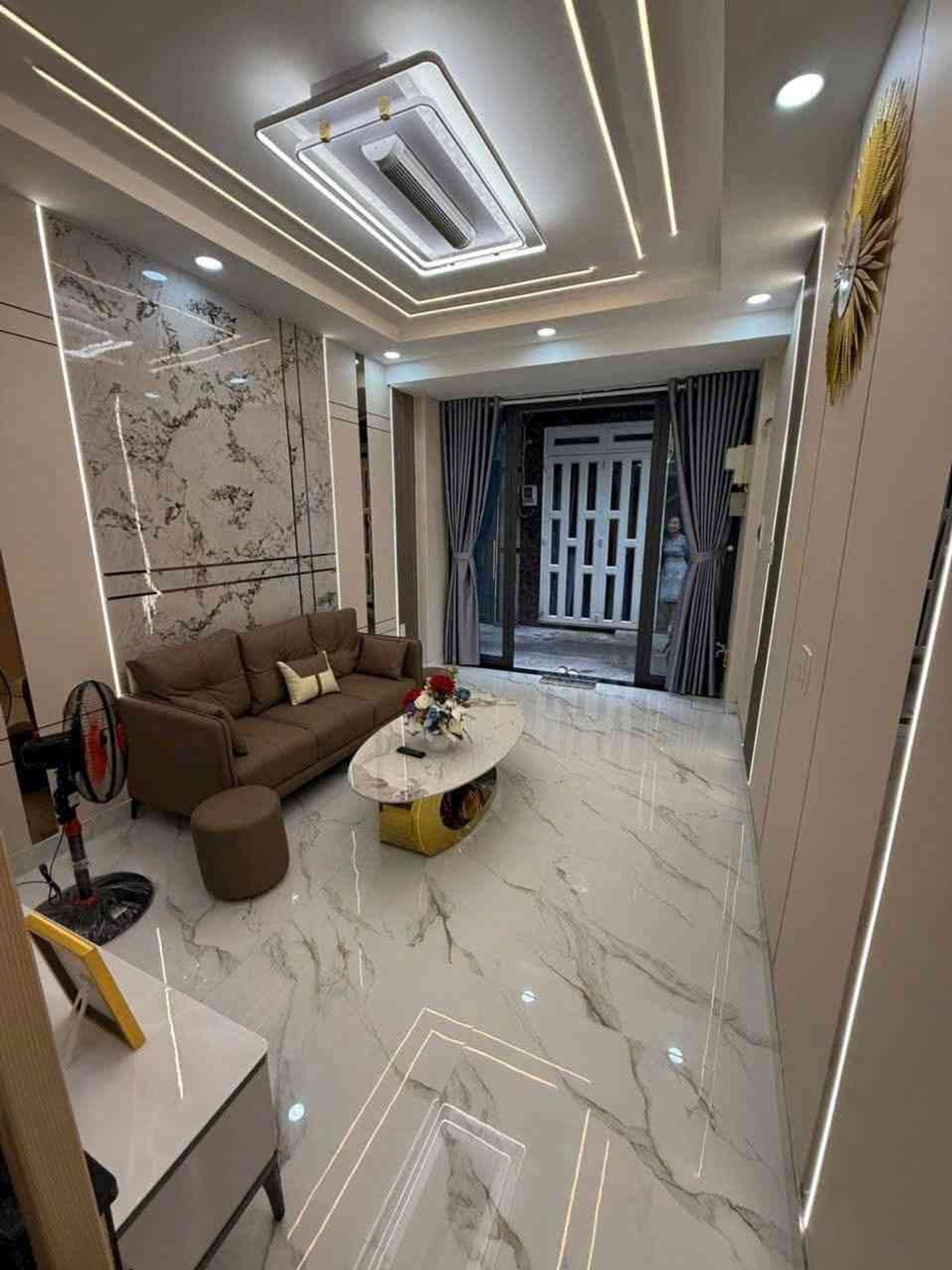 Nhà 2 tầng đúc kiên cố ngay khu Tân Bình giá tốt