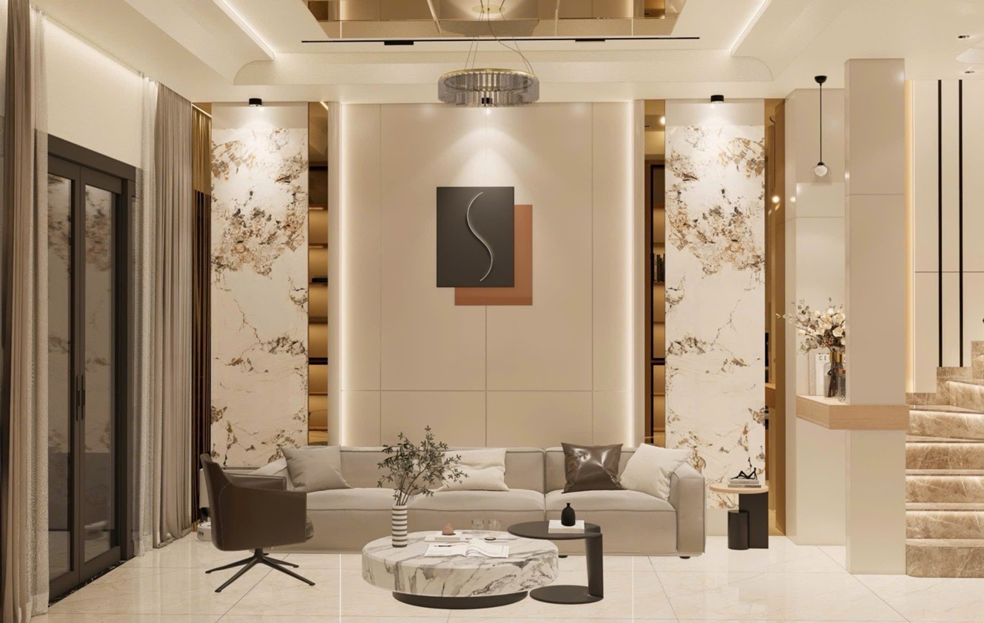 Nhà 4 tầng, 3 phòng ngủ, hẻm ô tô tại quận Tân Sơn 46m²