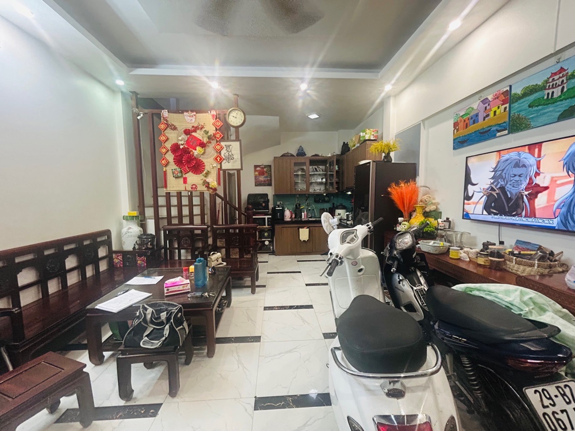 6,5 tỷ Nhà đẹp 4 tầng Vĩnh Hưng giá tốt