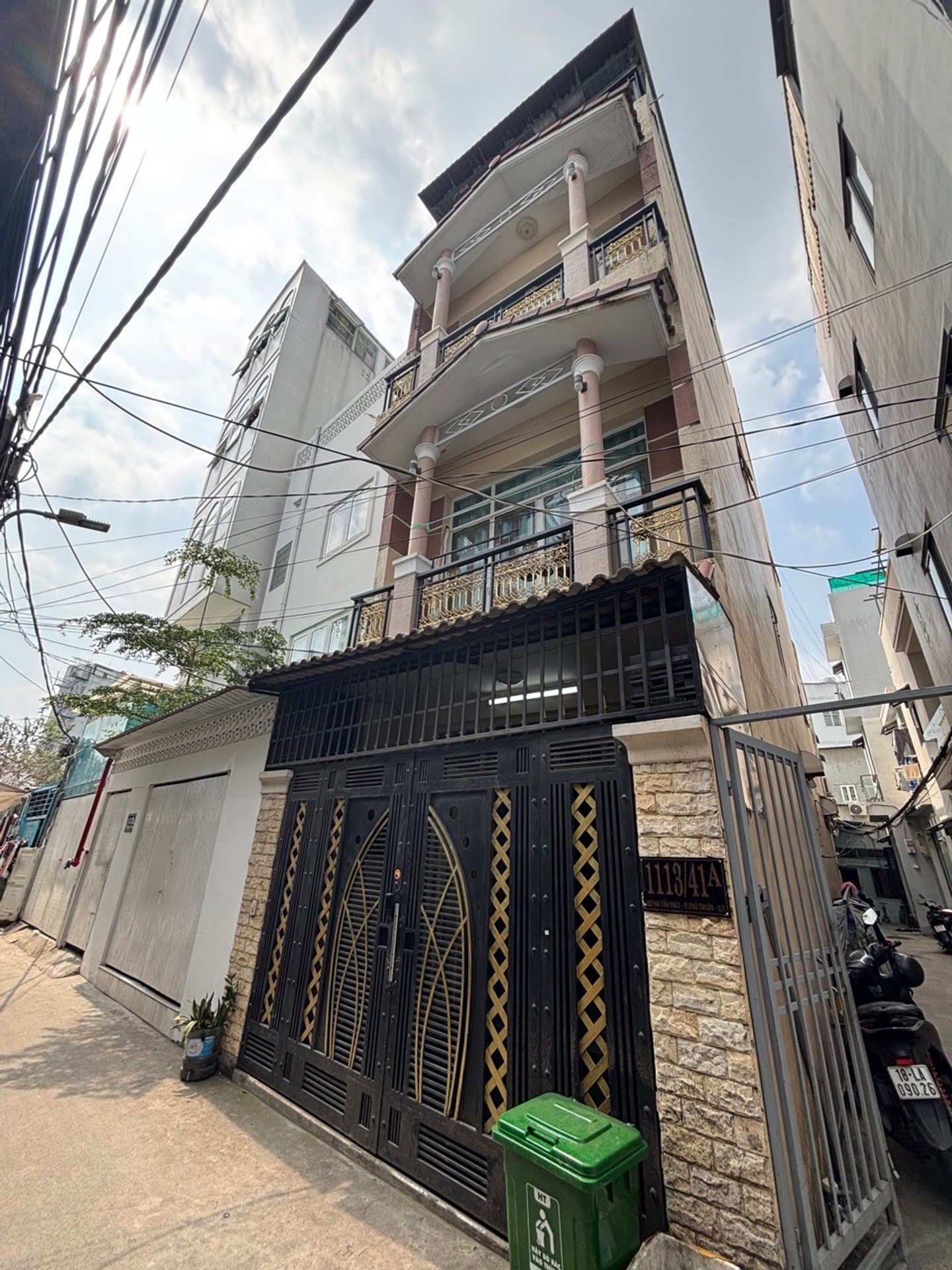 Bán nhà riêng 4 tầng tại Phú Thuận Quận 7 - Hẻm xe hơi, dòng tiền cho thuê ổn định