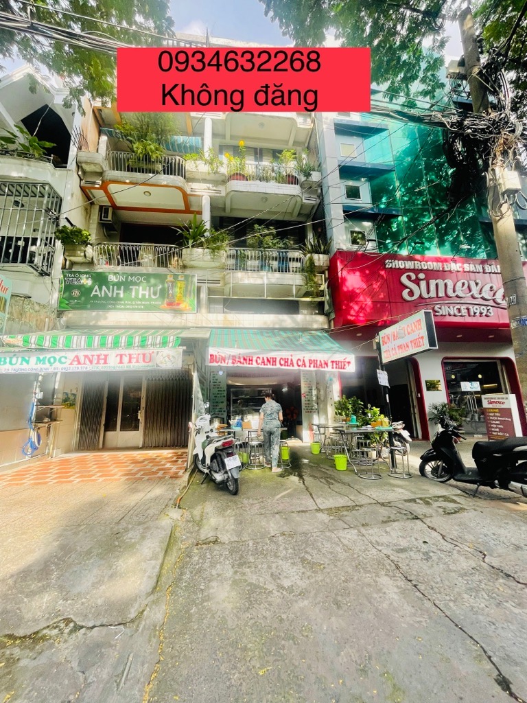 Nhà Mặt Phố Trương Công Định - Kinh Doanh Đỉnh, Tân Bình