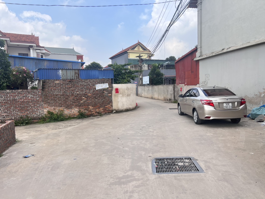 Bán đất 103m² tại Minh Phú, Sóc Sơn với pháp lý sổ đỏ và mặt tiền 5m