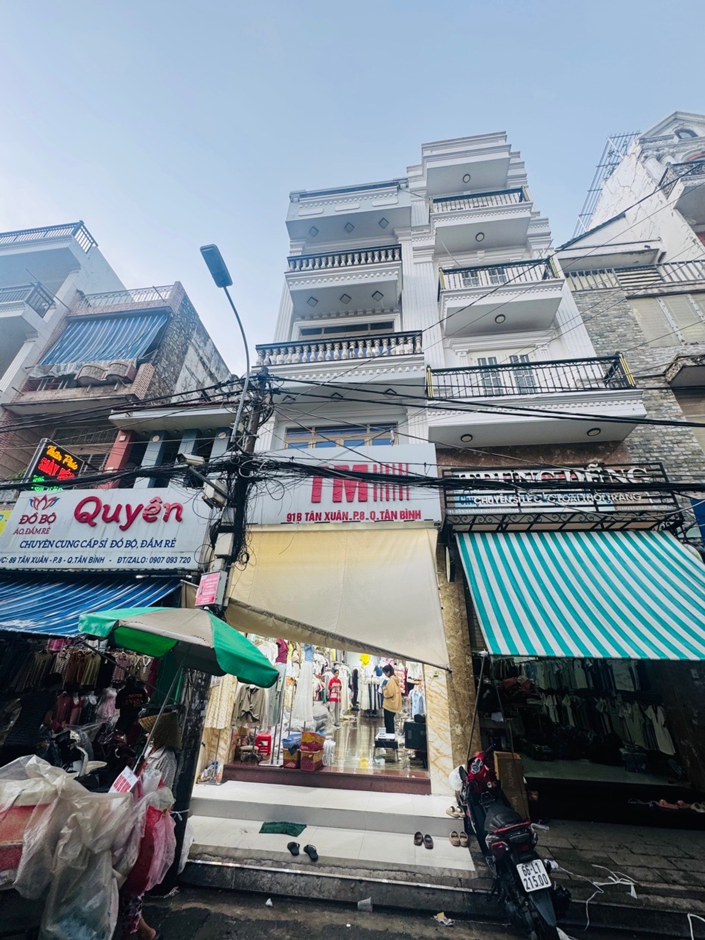 Nhà mặt phố chợ vải Tân Bình - thu nhập 125 triệu/tháng