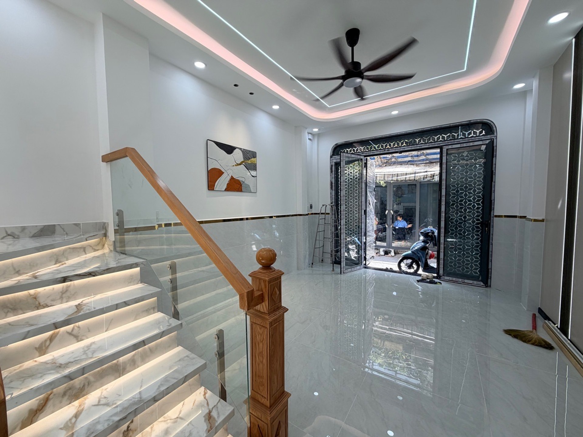 Bán nhà 2 tầng 48m² Khu Gò Xoài, 3 phòng ngủ, full nội thất