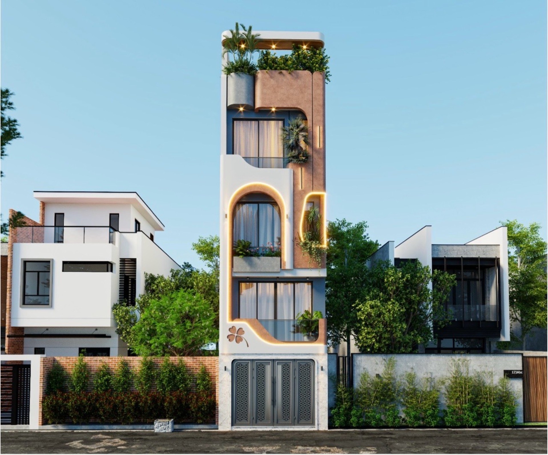 Nhà 5 tầng mới xây, diện tích 47m2, hẻm ô tô tại Gò Vấp