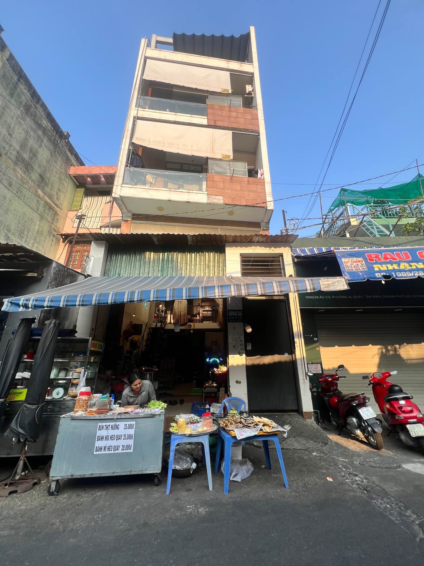 Nhà đẹp 5 tầng gần chợ Võ Thành Trang, thu nhập siêu ổn
