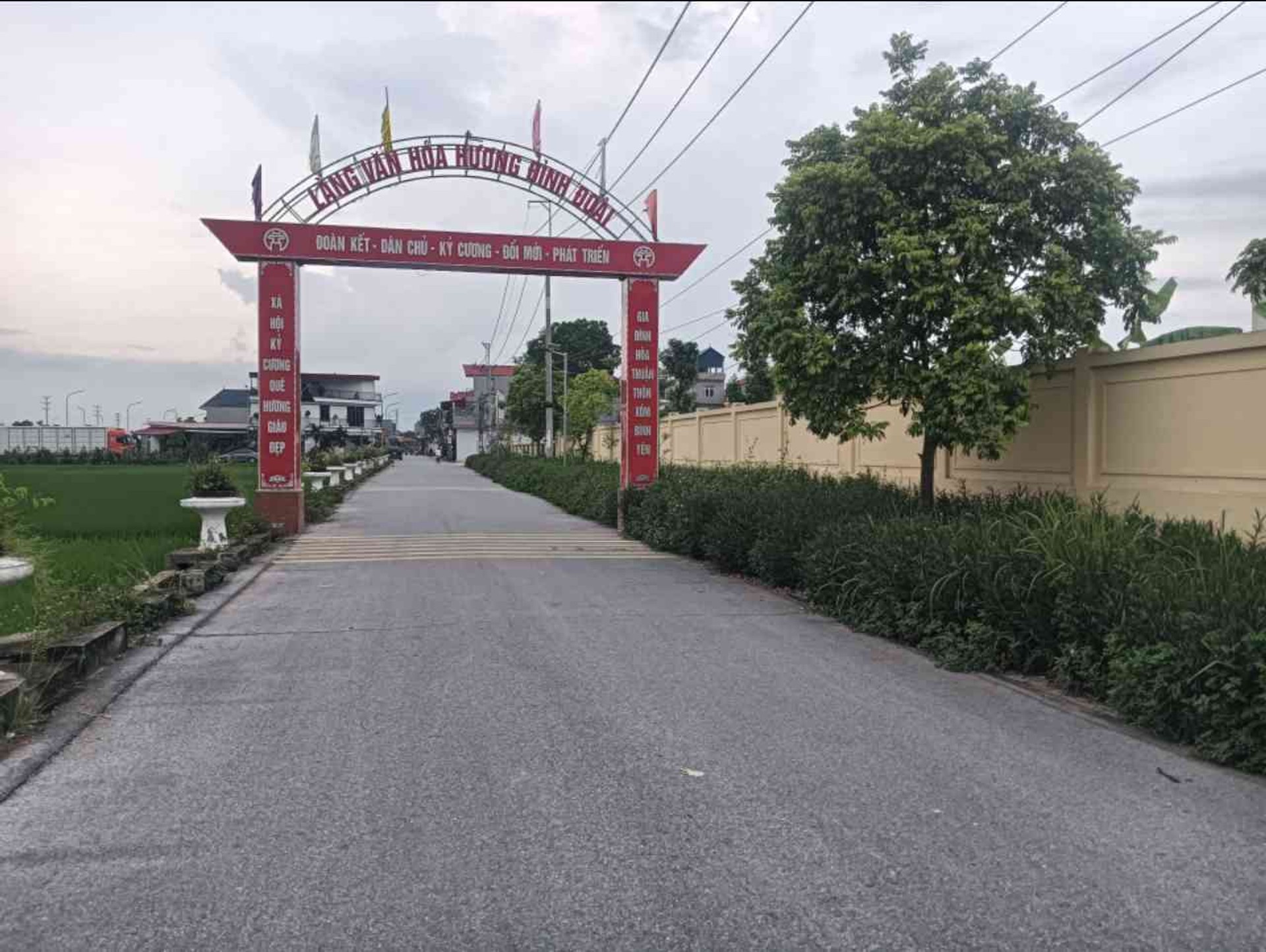 Bán đất mặt tiền rộng 4.5m tại Hương Đình, gần khu công nghiệp