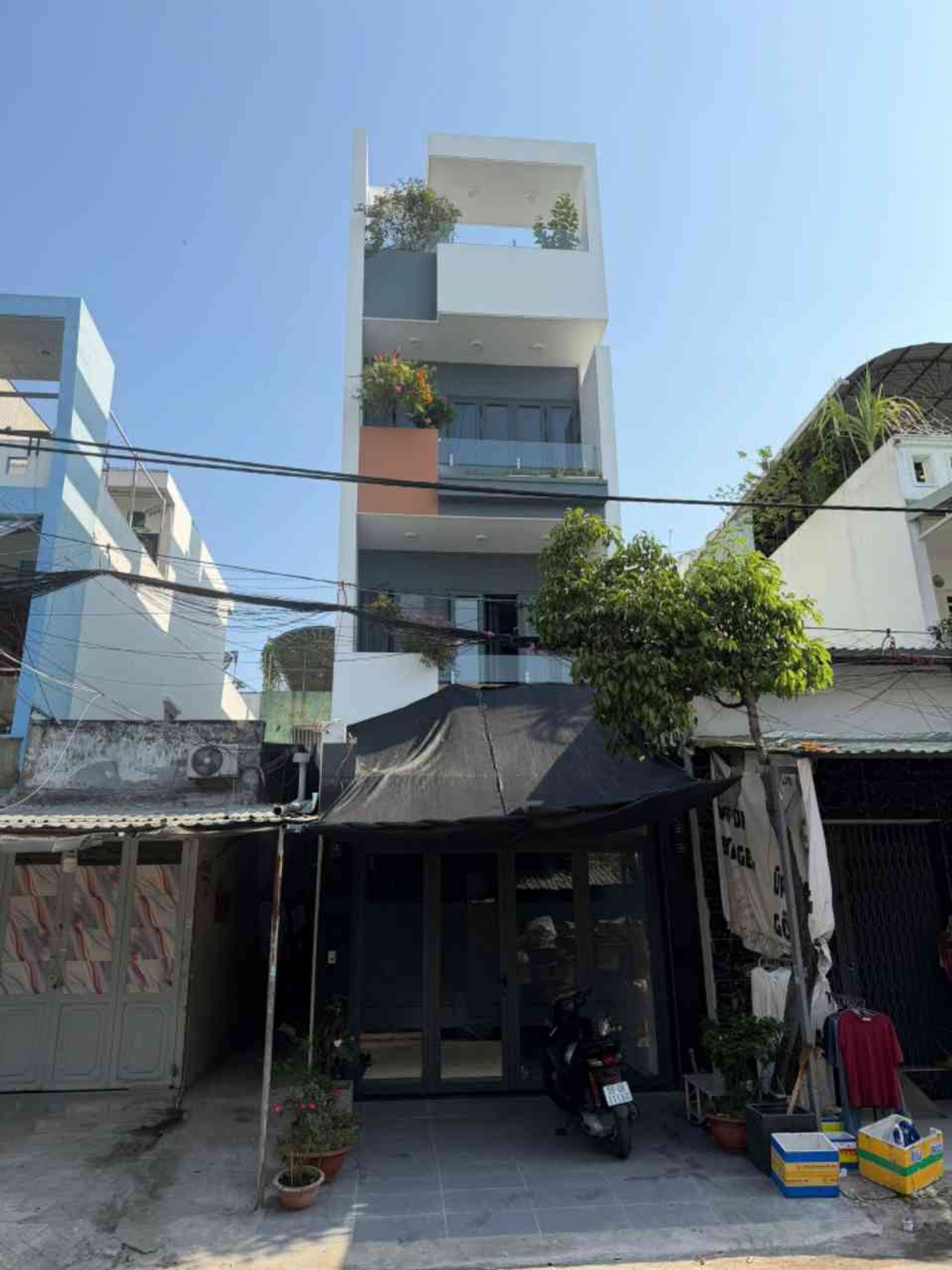 Bán nhà mặt phố D Tây Thạnh, Aeon Mall,4 tầng 97m²
