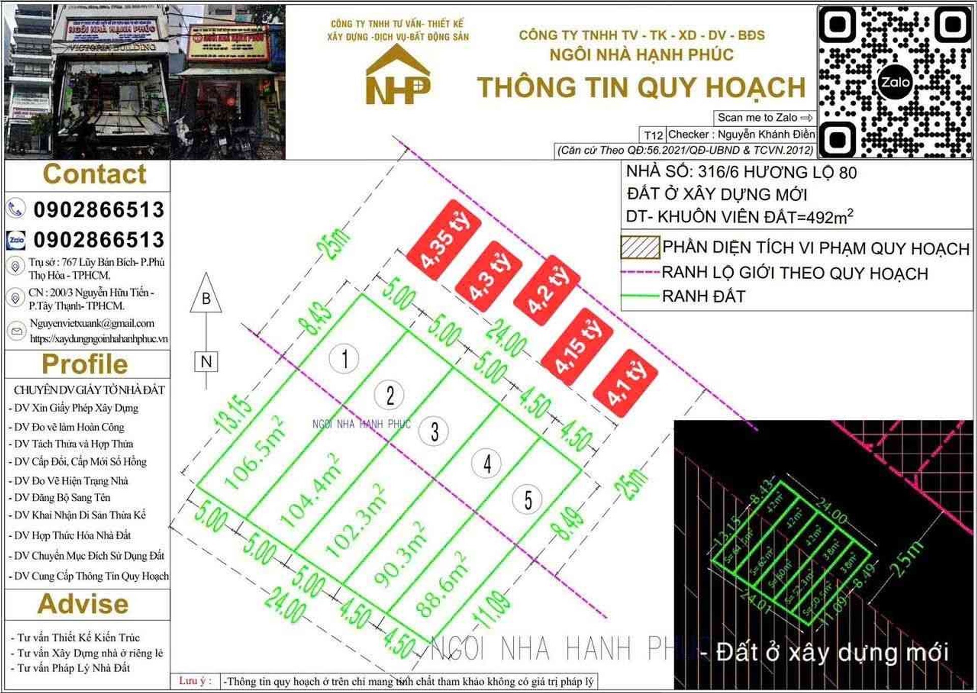 Đất phân lô hẻm xe tăng, 1 bước ra mặt tiền Hương Lộ 80