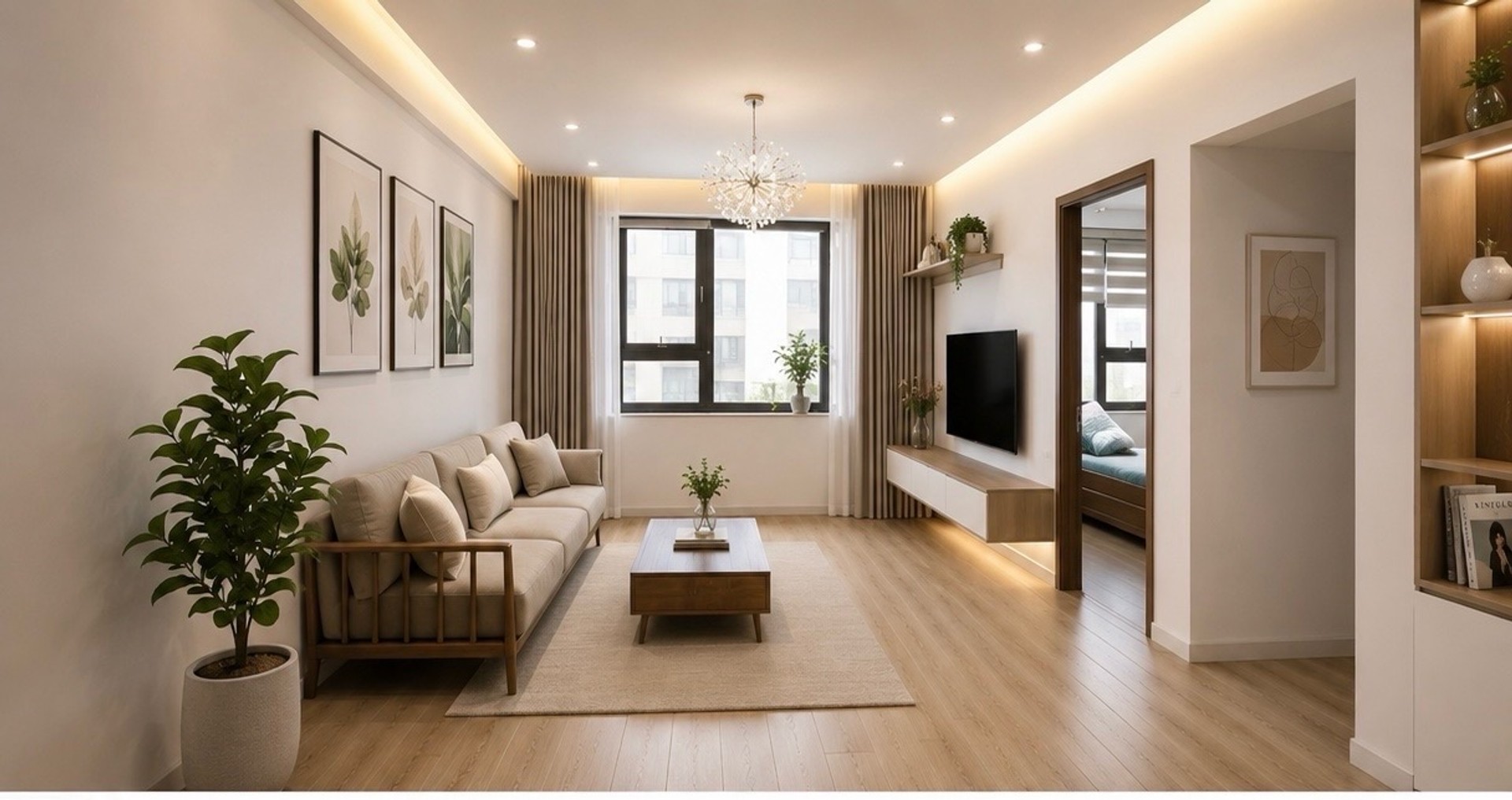 Căn Hộ 2 Phòng Ngủ Sang Trọng Tại Tam Trinh