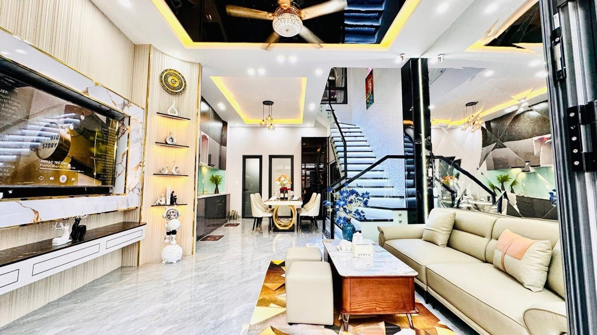 Nhà đẹp 3 tầng tại Thái Thị Bôi, đầy đủ tiện nghi sẵn ở ngay