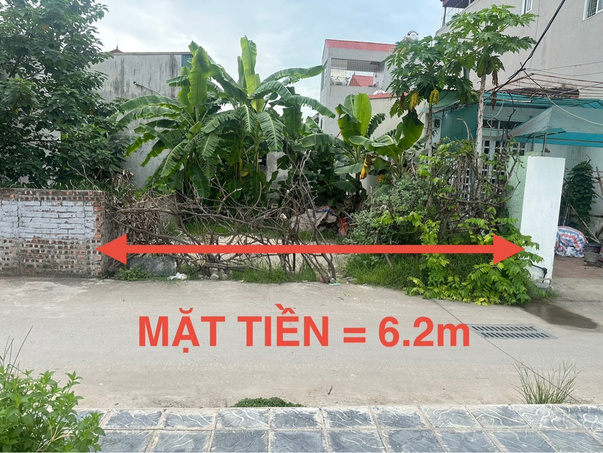 Bán đất xã Thiên Lộc Hà Nội, diện tích 135m2, mặt tiền rộng 6.2m