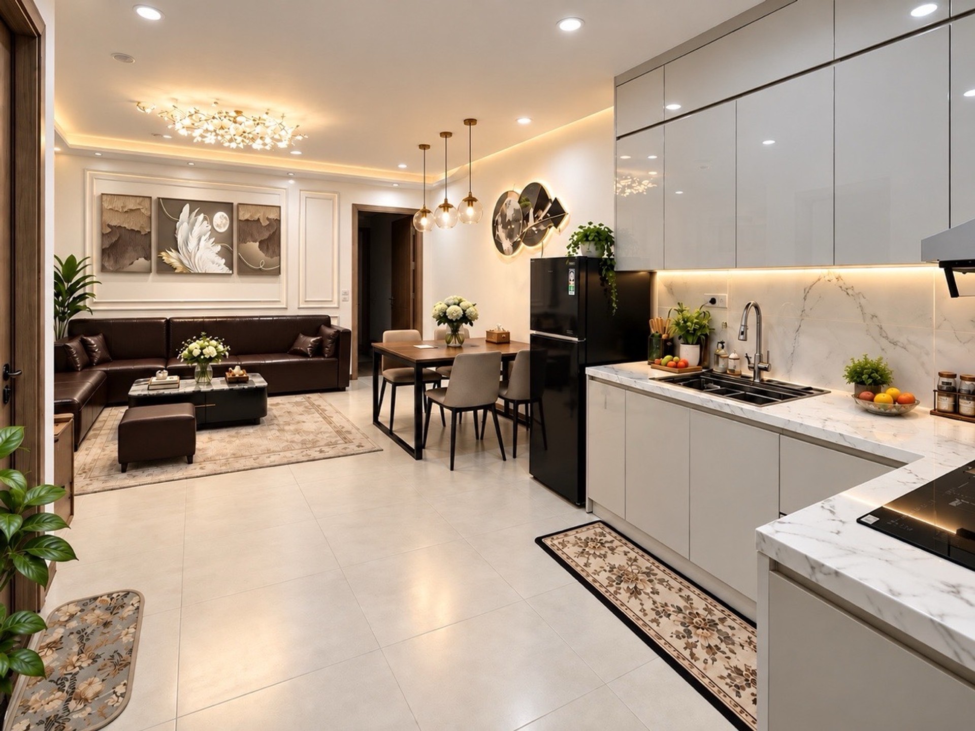 Căn góc sang chảnh Phùng Khoang - 2PN 2WC- Full nội thất, view rộng thoáng