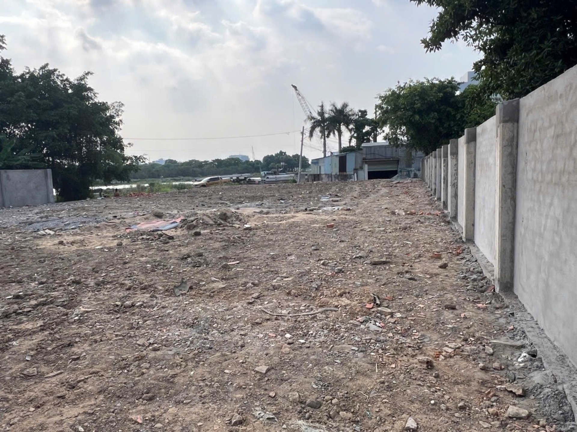 Bán đất xây biệt thự view sông Vàm Thuật, An Phú Đông, 983m2, giá chỉ 35 tỷ
