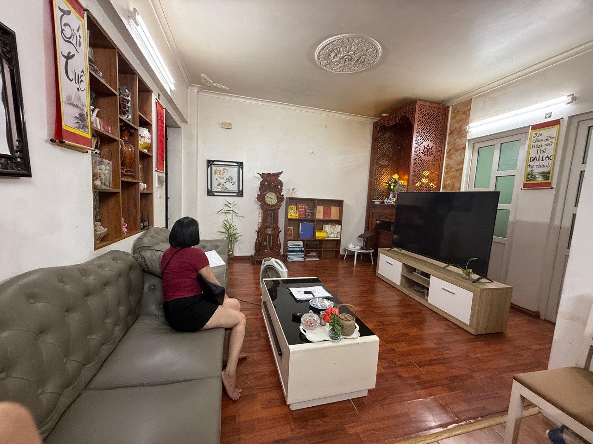 Thịnh Liệt chung cư 55m2, lô góc, giá 3.93 tỷ đồng