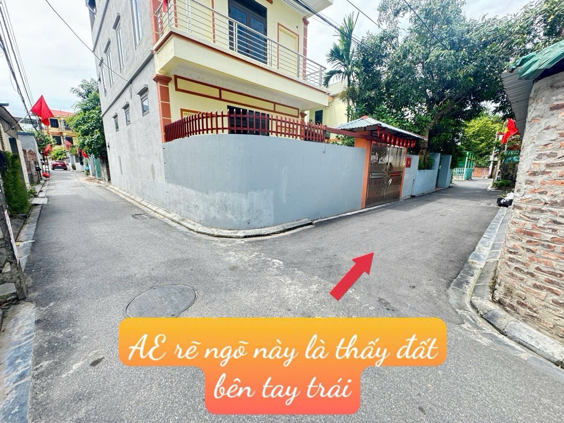 Bán đất lô góc 60m2 Nam Hồng, đường ô tô.
