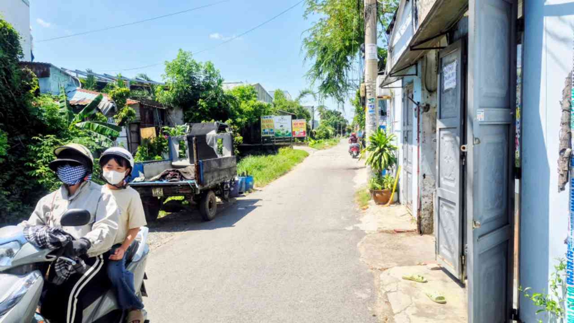 Bán đất tặng nhà 96m2 hẻm ôtô, hiệp bình chánh, Thủ Đức