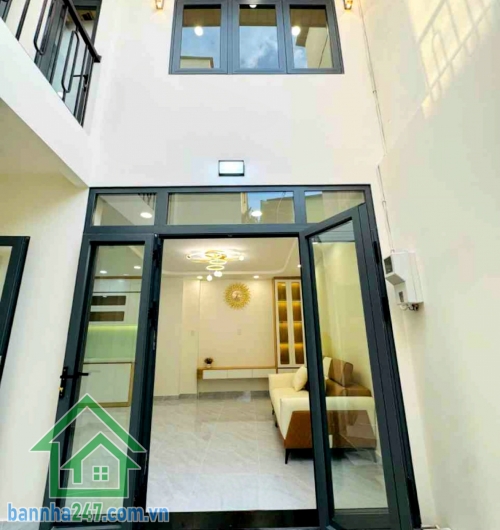 CHỈ 5,39 TỶ – NHÀ MỚI ĐẸP TÂN PHÚ - DT: 56M² – NGANG 6,5M – HẺM THÔNG – 3 PN - 2WC – GẦN VĂN CAO
