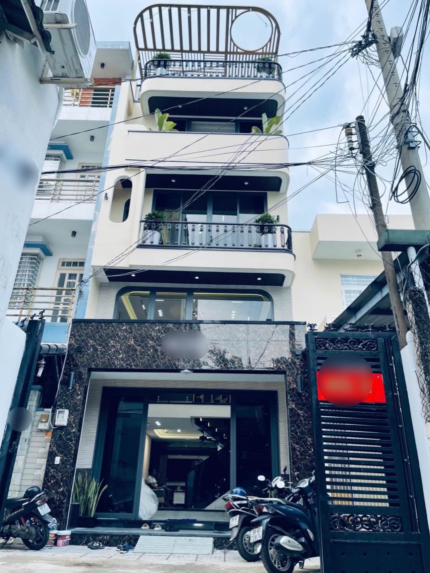 NHÀ 5 TẦNG GẦN SIÊU THỊ EMART - 53M2 - NGANG GẦN 5M - AN HỘITÂY - 7TY69 TL
