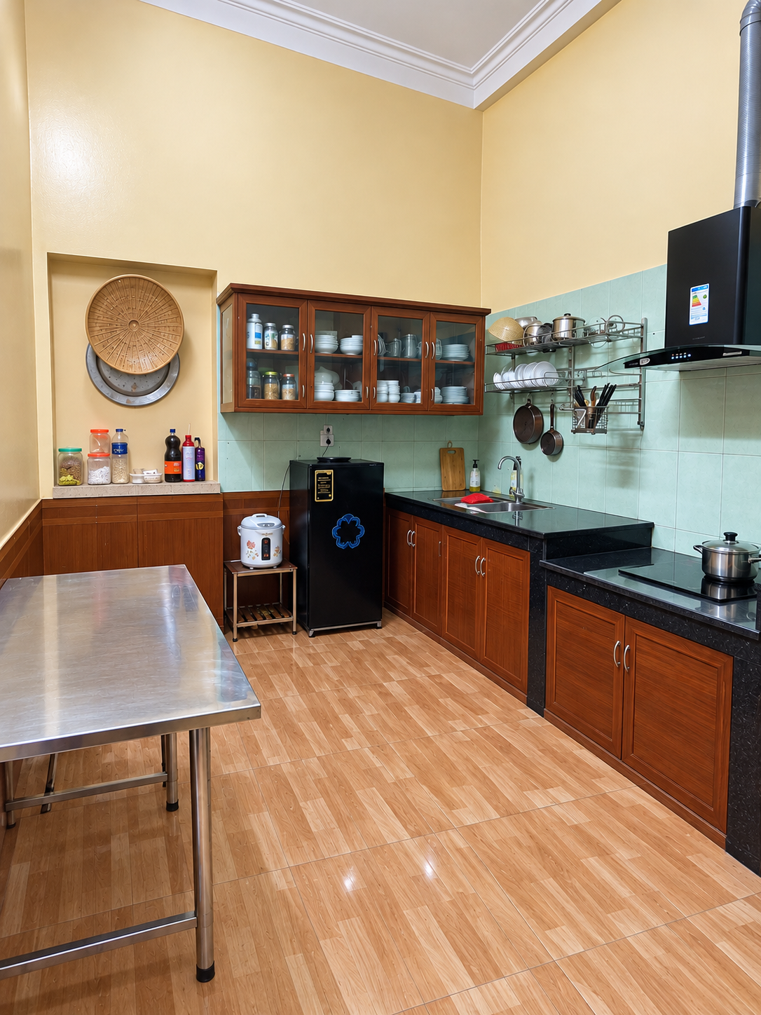 🏠 (65m²) BÁN ĐẤT TẶNG NHÀ 3 TẦNG – 2 MẶT THOÁNG TRƯỚC SAU – ĐƯỜNG TRƯỚC NHÀ 17M 🛣️
