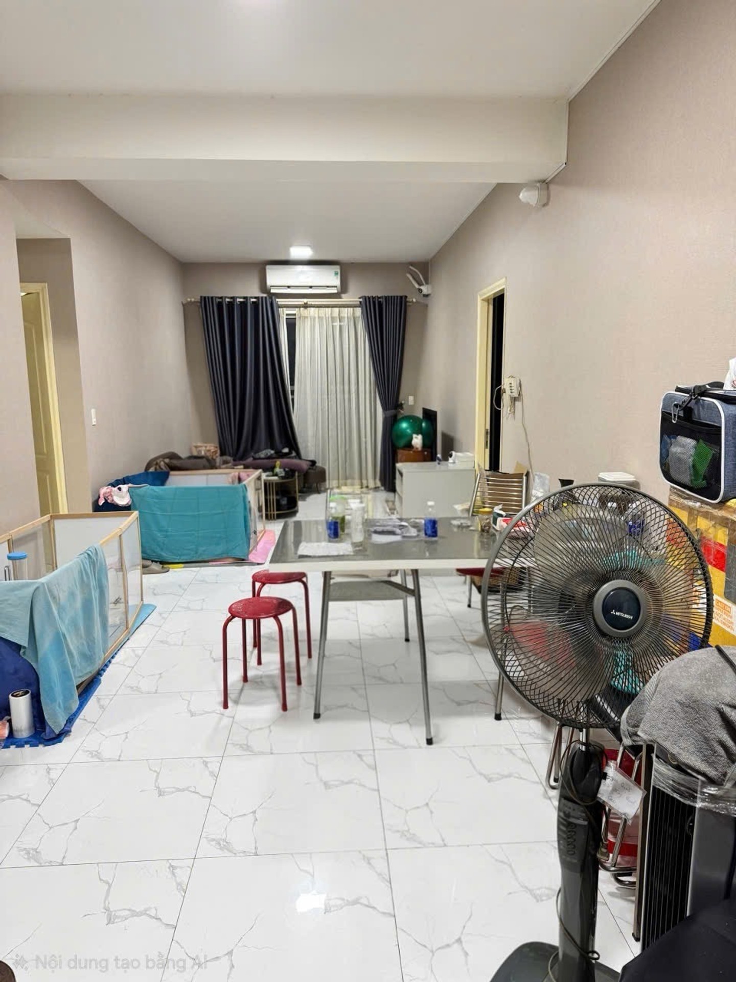 Căn hộ 2 phòng ngủ, 77m2 tại phường Bình Tiên, Quận 6