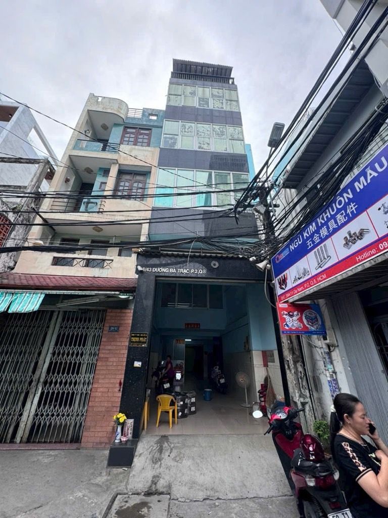 Nhà 5 tầng, Ngay Dạ Nam, Quận 8, Hẻm xe tải, 122m2, Nhỉnh 15 Tỷ