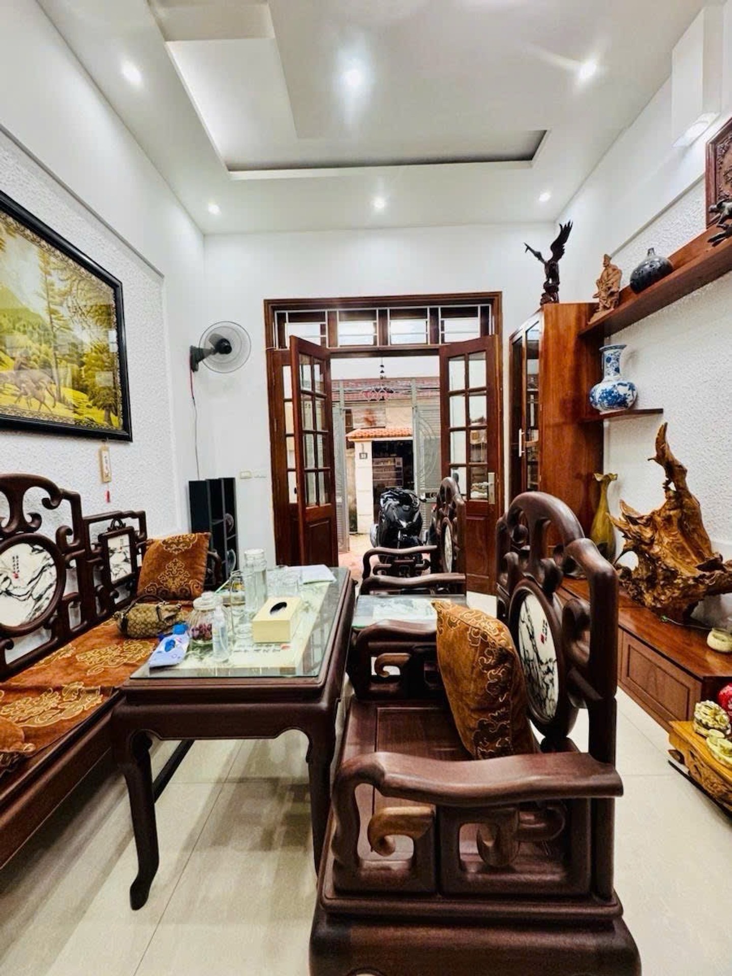 Bán nhà 4 tầng 56m2 tại Trần Cung, ngõ thông, 2 thoáng