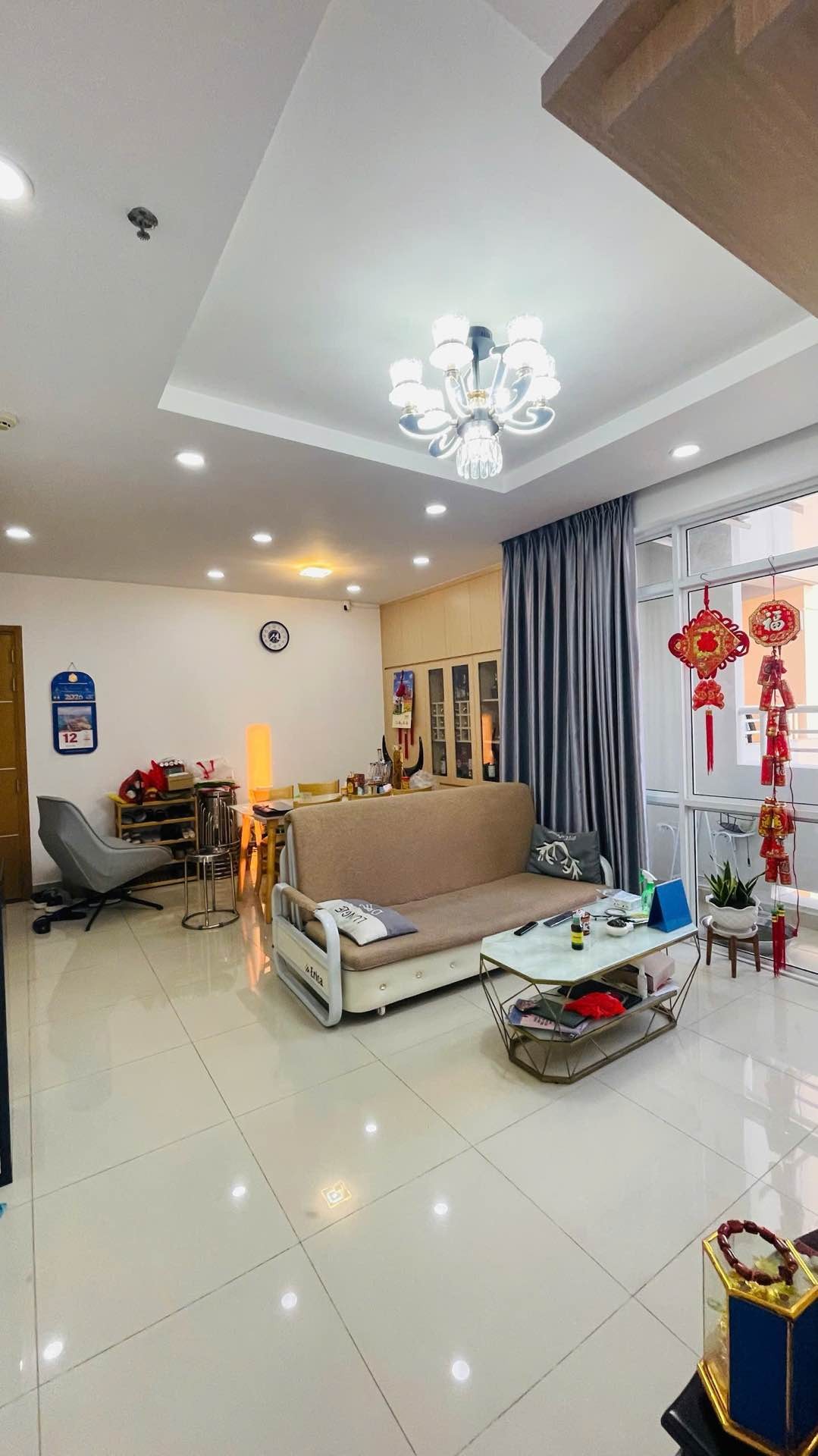 Căn hộ 2 phòng ngủ Him Lam Quận 6 giá 5,4 tỷ, diện tích 79,8m2