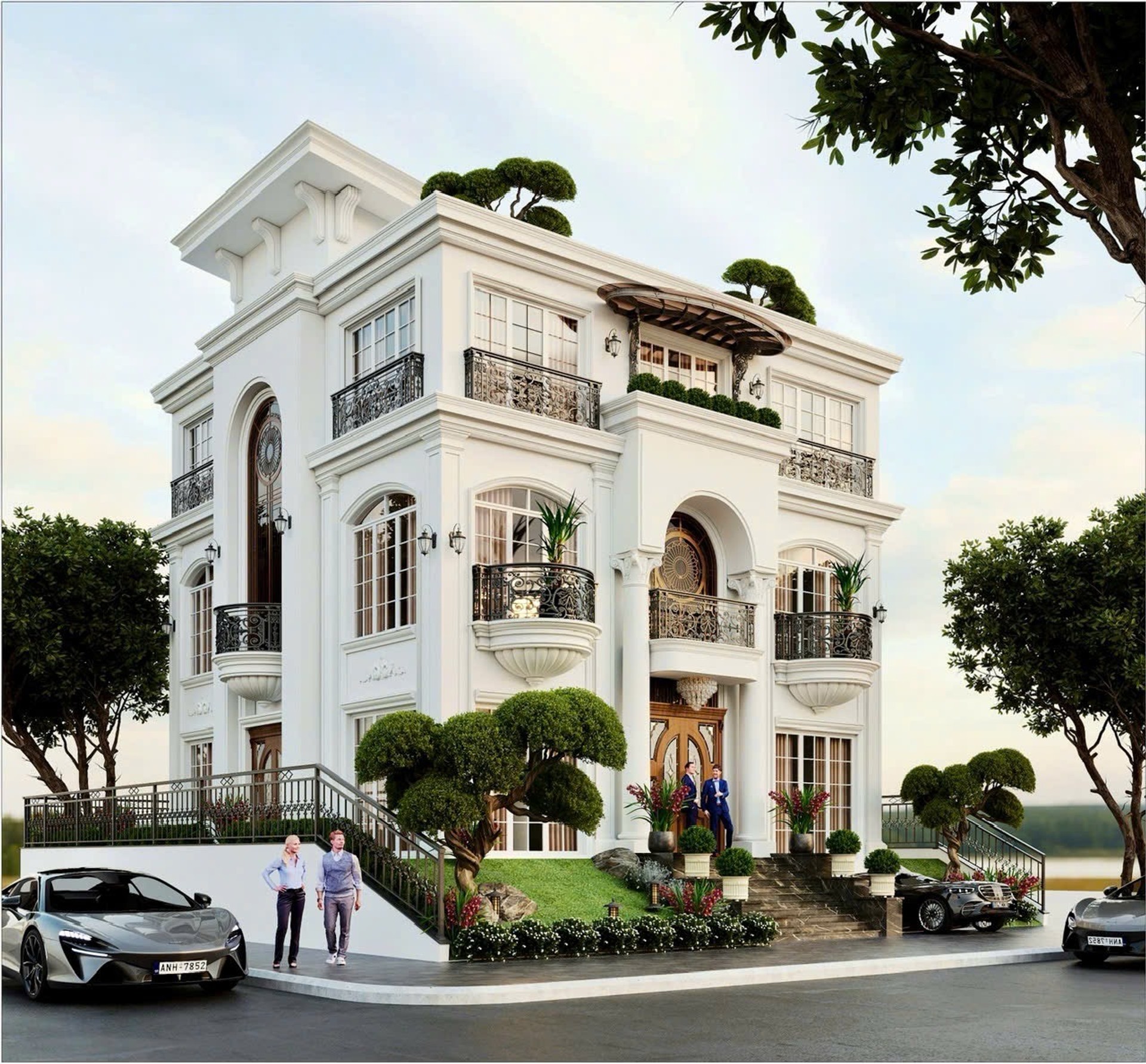 Biệt thự góc 3 mặt tiền tại Khai Sơn Hill – Đẳng cấp thượng lưu giữa lòng Long Biên