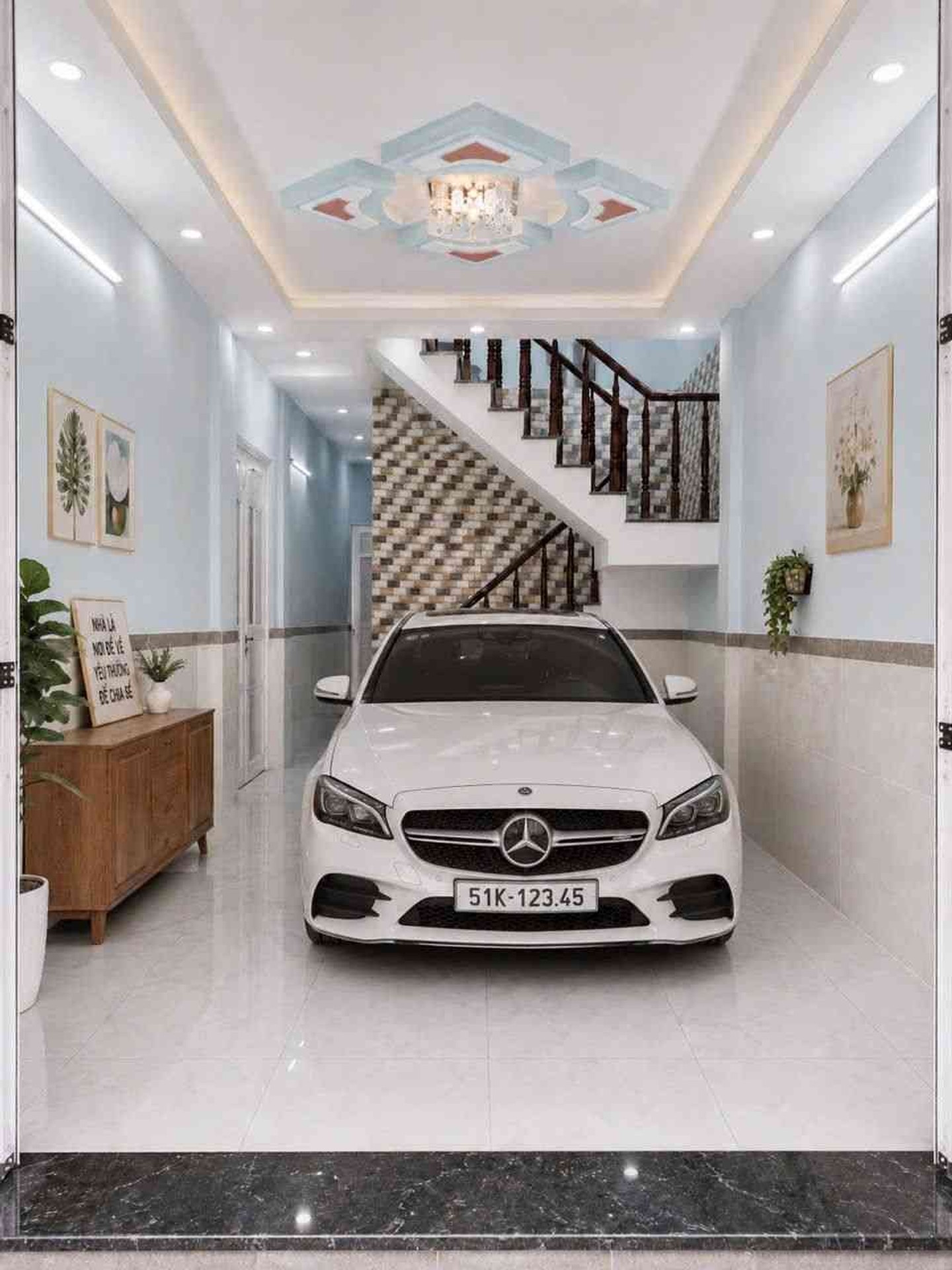 Bán nhà 2 tầng 3 phòng ngủ tại xã Tân Vĩnh Lộc, diện tích 55m²