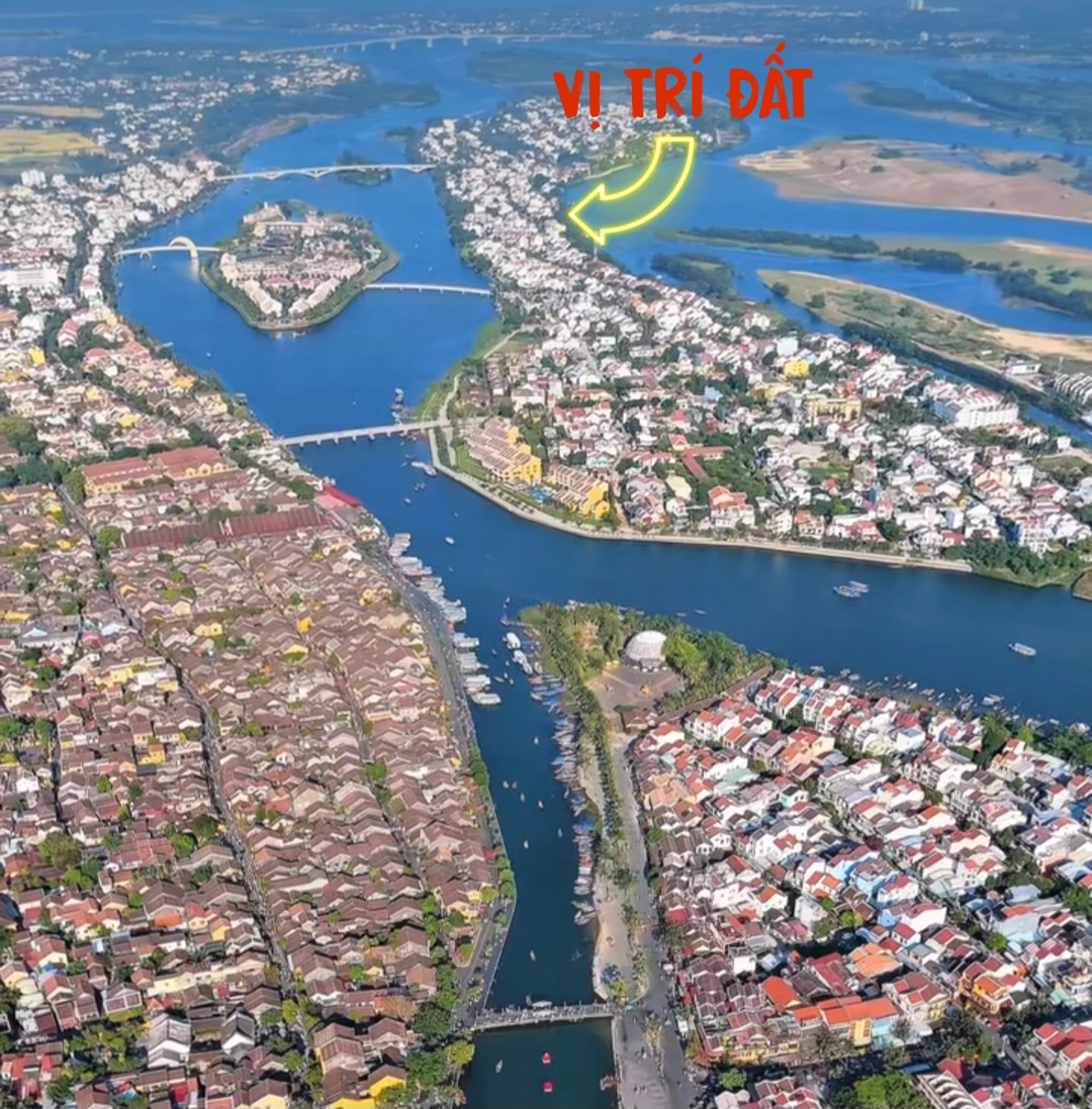 Bán đất 2MT View sông TP Hội An, Đà Nẵng - DT 3000m² phù hợp xây Khách sạn, Resort - Giá 7x tỷ
