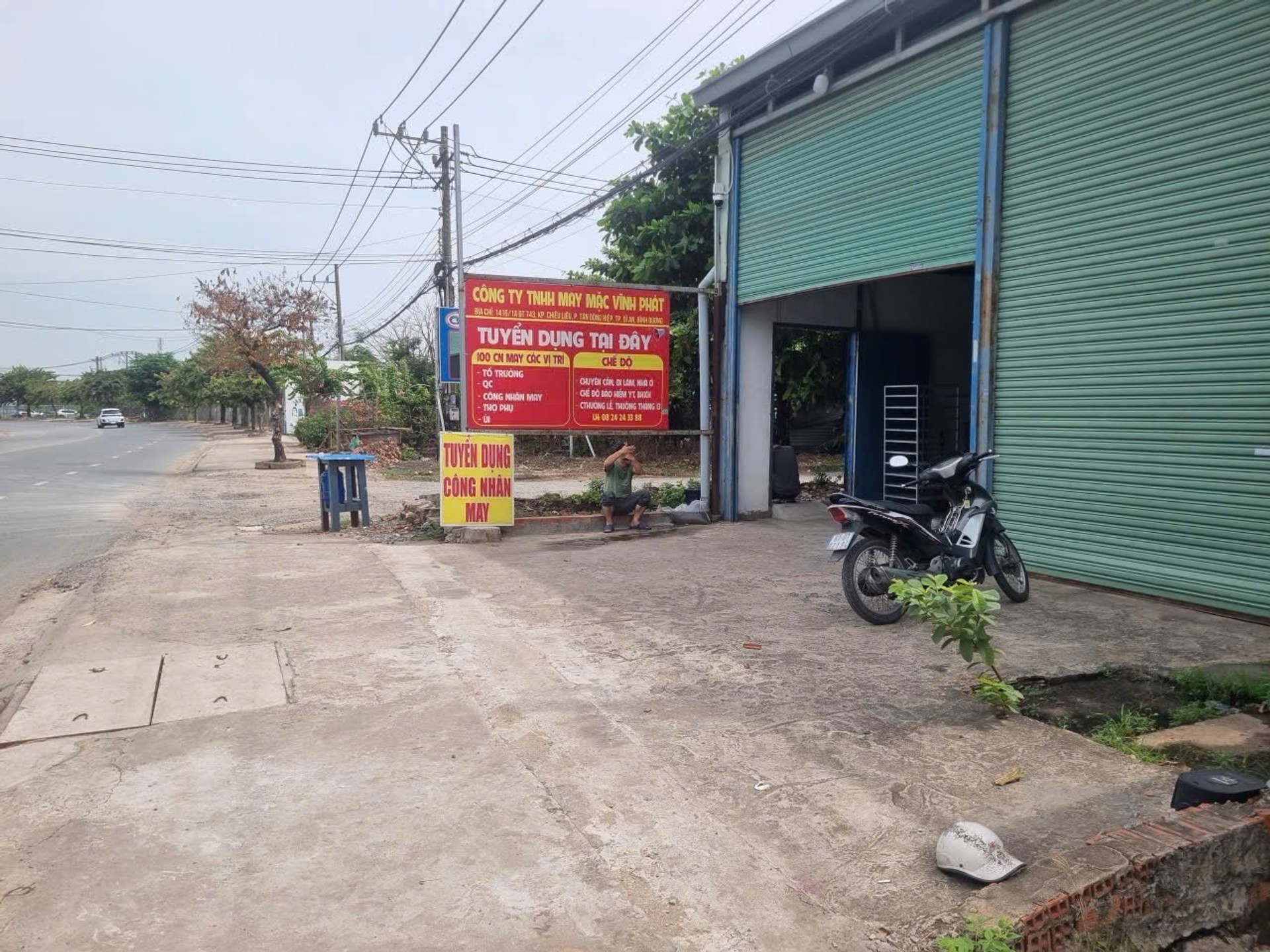 Bán kho nhà xưởng 857m2 mặt tiền đường ĐT743, phường Dĩ An, Bình Dương