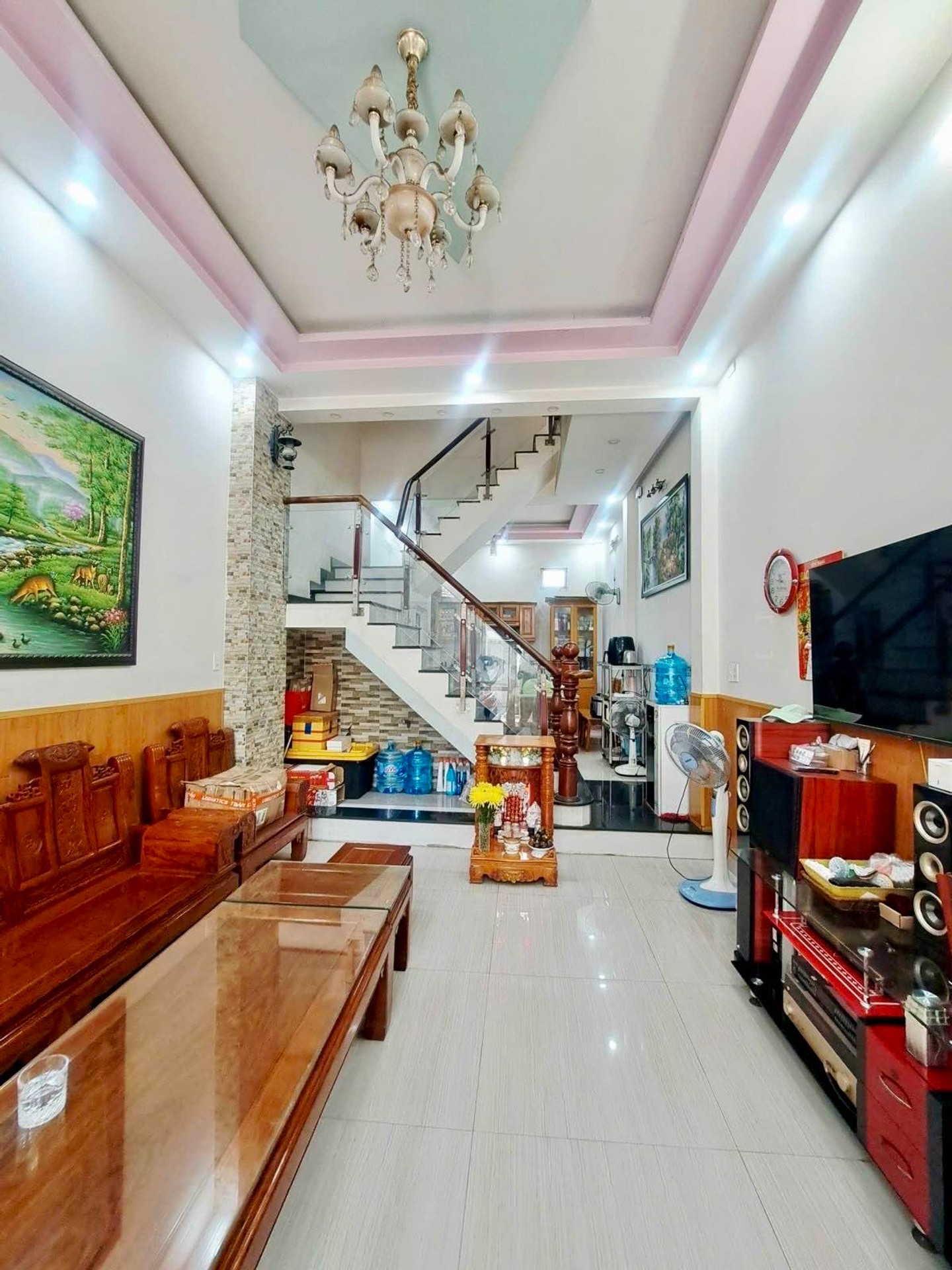 Nhà 4 tầng diện tích 52m2 tại Bình Tân - thiết kế hợp lý, hẻm rộng thuận tiện