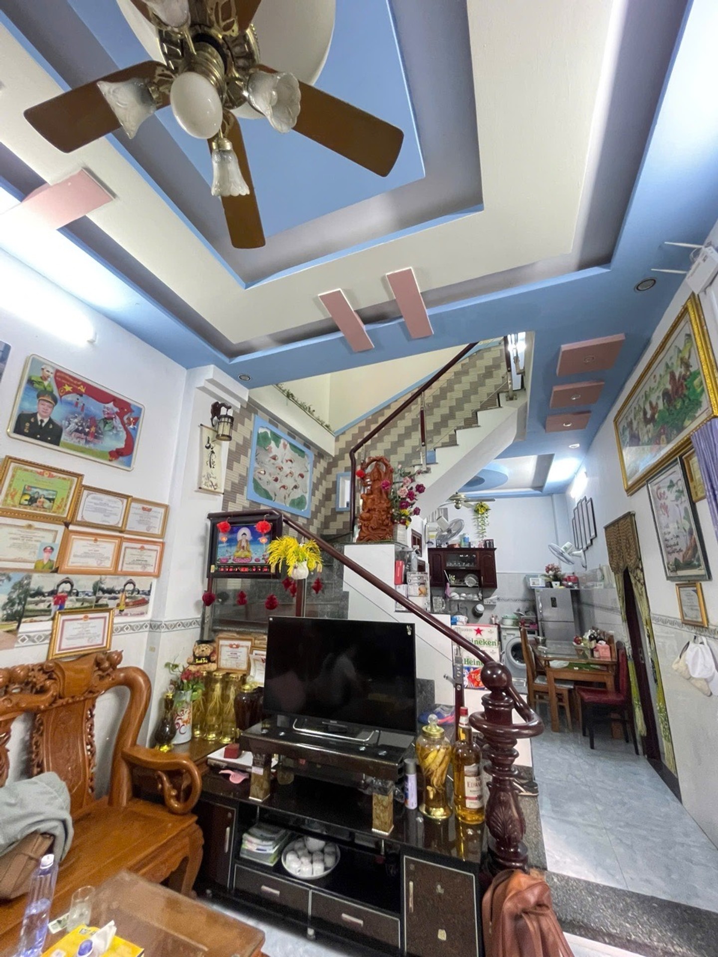 Bán nhà riêng 3 tầng tại Bình Tân, diện tích 87.7 m2, mặt tiền 7 m, hẻm 6 m