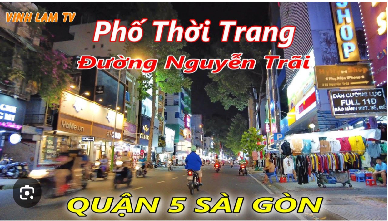 B.án Nh.à phố thời trang Nguyễn Trãi Q.5 Sài Gòn - HẺM THÔNG - 4 TẦNG BTCT - DTSD 110M - HƠN 5 Tỉ