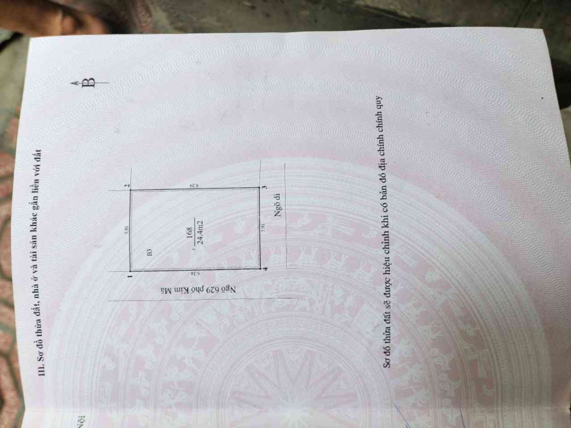 Nhà lô góc Kim Mã kinh doanh đỉnh,