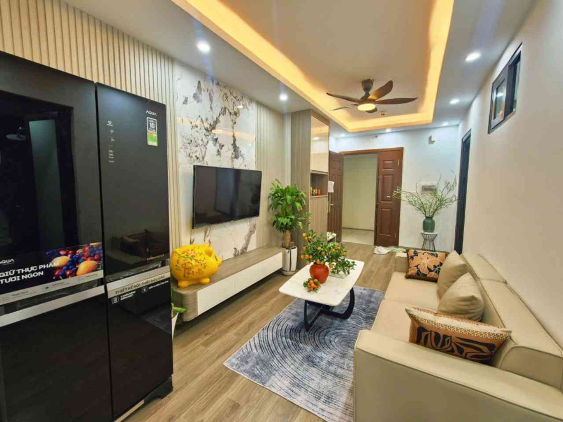 Bán căn hộ 2 ngủ tại Cầu Giấy, view toàn thành phố, giá 4.99 tỷ