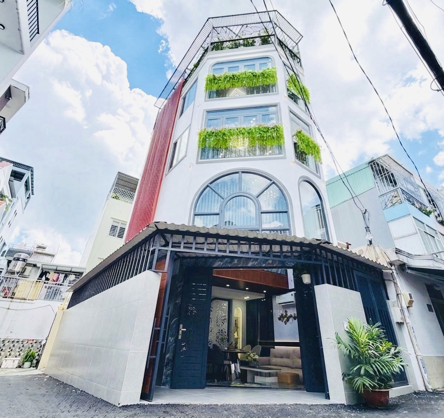 Bán nhà Gò Vấp, nhà đẹp 5 tầng, full nội thất ở ngay, hẻm 5m thông, Quang Trung, 5x9m, chỉ 6.x tỷ