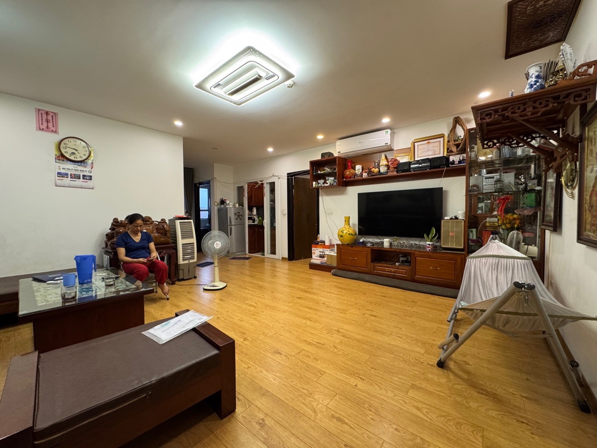 Căn hộ 3 phòng ngủ diện tích 101m² tại chung cư MHDI Hoàng Quốc Việt.