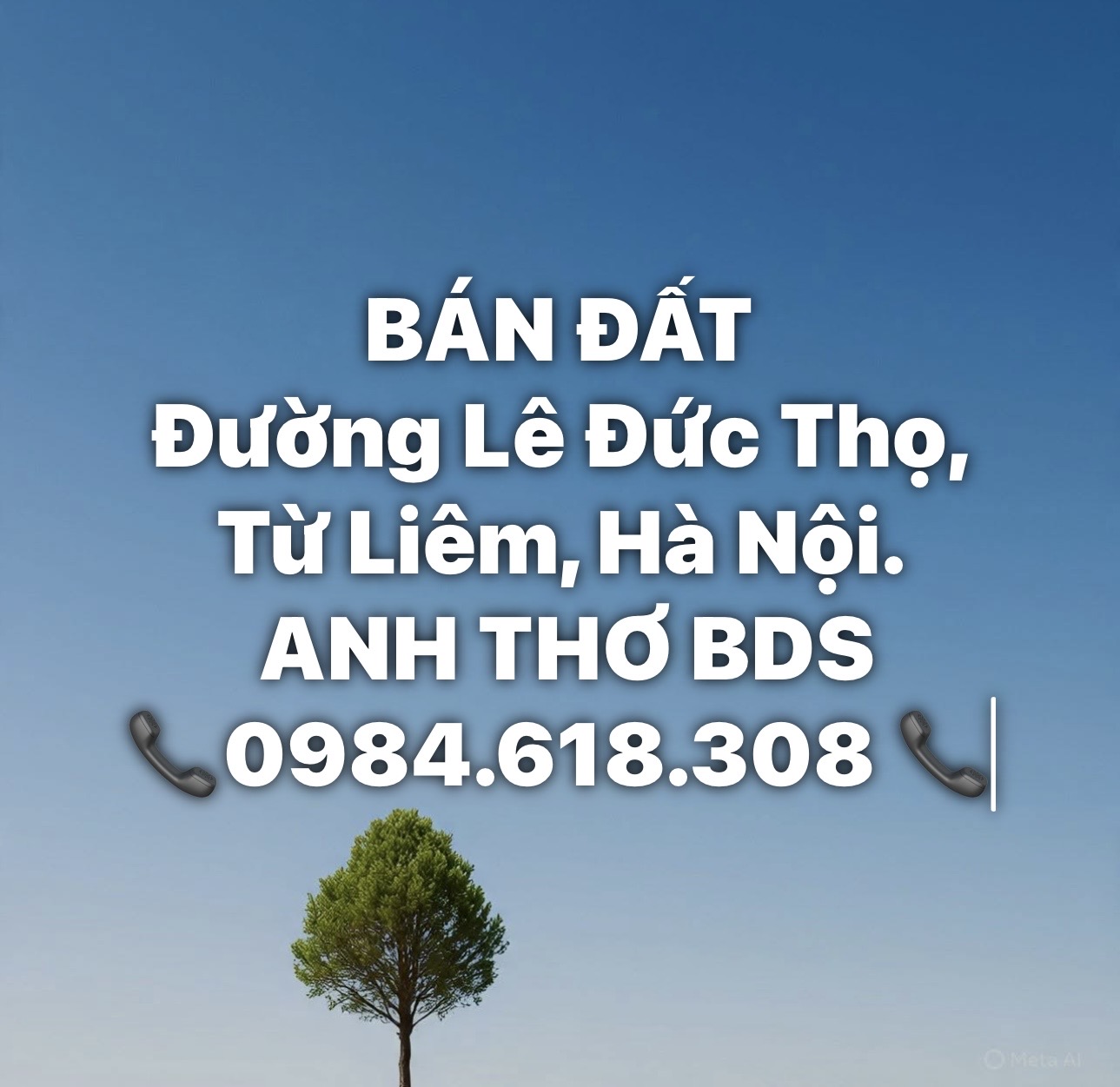 Đất đẹp Lê Đức Thọ, phường Từ Liêm – 102m² – MT 4.1m – ô tô tránh – kinh doanh – 25.9 tỷ