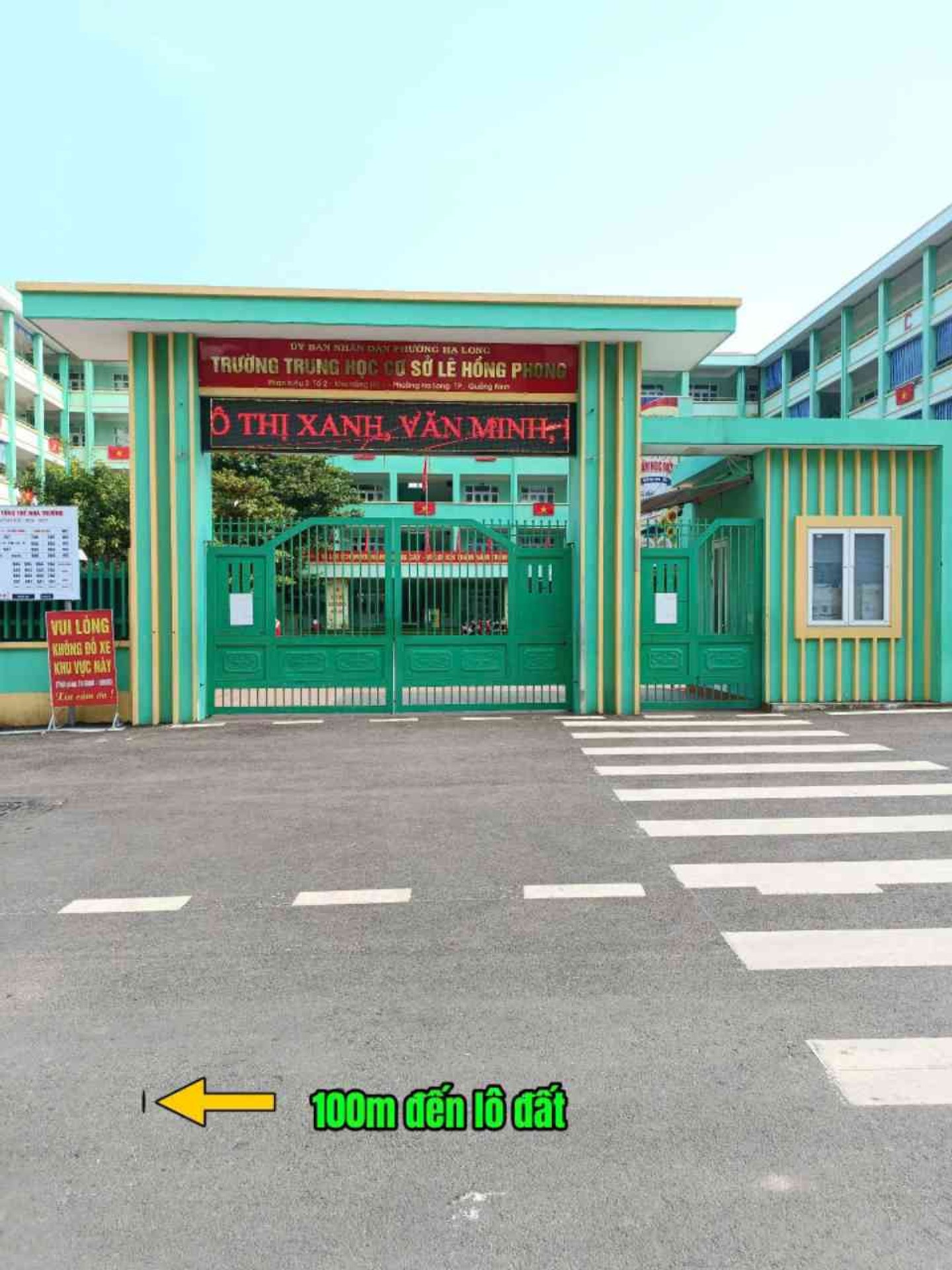 Lô đất 114,7m2 mặt tiền hơn 5m trung tâm Hạ Long,Quảng Ninh