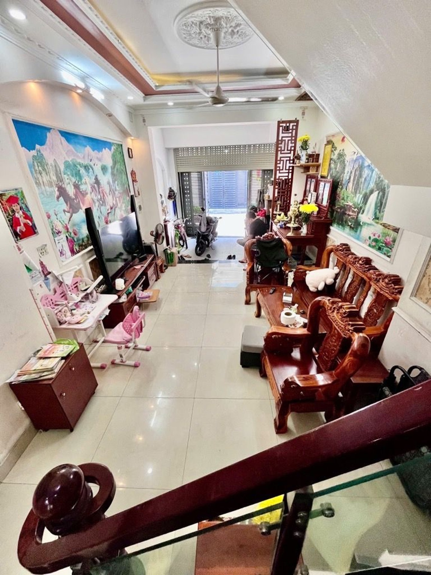 Nhà 5 tầng _ HXH 7m _ đất dài 17 m _ sát chợ Thạnh Xuân _ Hà Huy giáp quận 12
