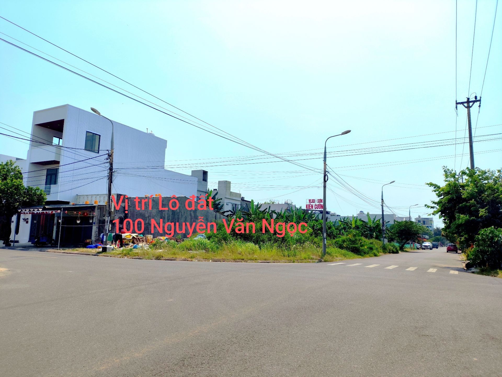 💥 BÁN ĐẤT SÁT LÔ GÓC ĐƯỜNG NGUYỄN VĂN NGỌC - ĐỐI DIỆN TRƯỜNG QUỐC TẾ NICOLAS - VỊ TRÍ ĐẸP- HOÀ XUÂ