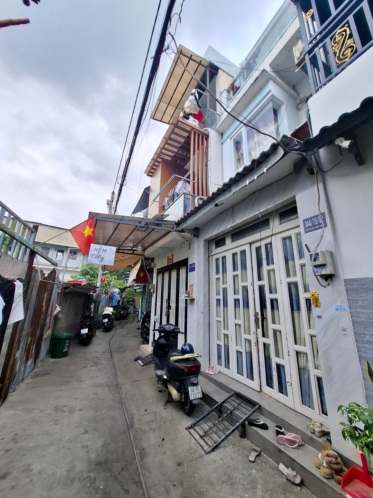 Bán nhà riêng 3 tầng 4 phòng ngủ, diện tích 34m2 tại khu dân cư an ninh