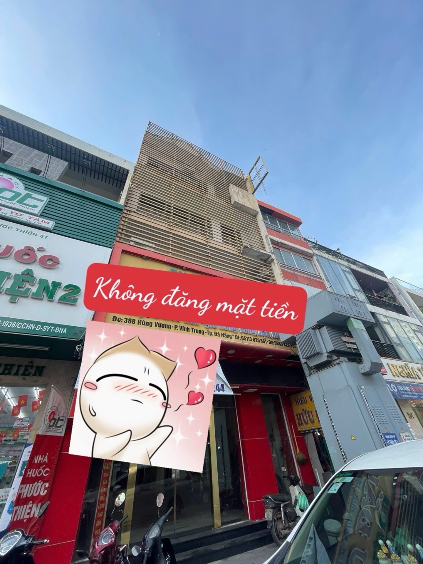 Bán nhà mặt phố Hùng Vương, Đà Nẵng, 157.8m2, mặt tiền rộng 6.5m, vị trí kinh doanh đắc địa