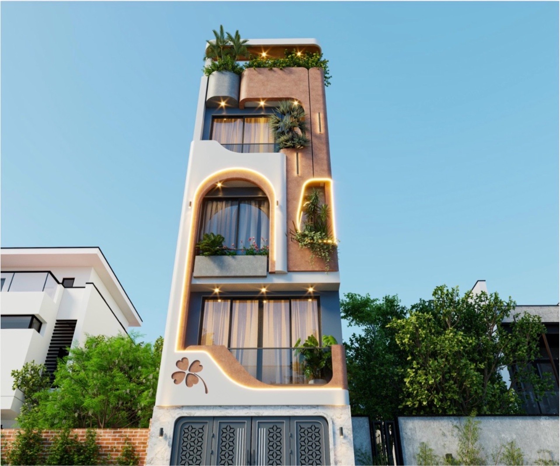Bán nhà 5 tầng mới xây khu phân lô tại Gò Vấp, diện tích 46.7m², giá 7.7 tỷ